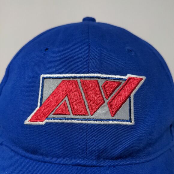 KC Caps Men's Strapback Hat Blue OSFA Embroidered Logo Foldable Bill - Picture 4 of 11